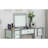 Silver Transitional Vanity Set With Stool, Mirror, And Storage Drawers For Bedroom | Gift Idea-1659947831