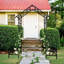 Arche de jardin en métal avec arche de rose à largeur réglable l 68,11 po x l 94,29 po