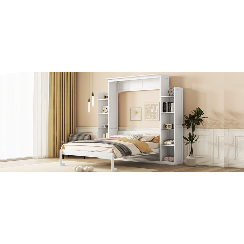 Lit escamotable Murphy, Blanc, Grand lit