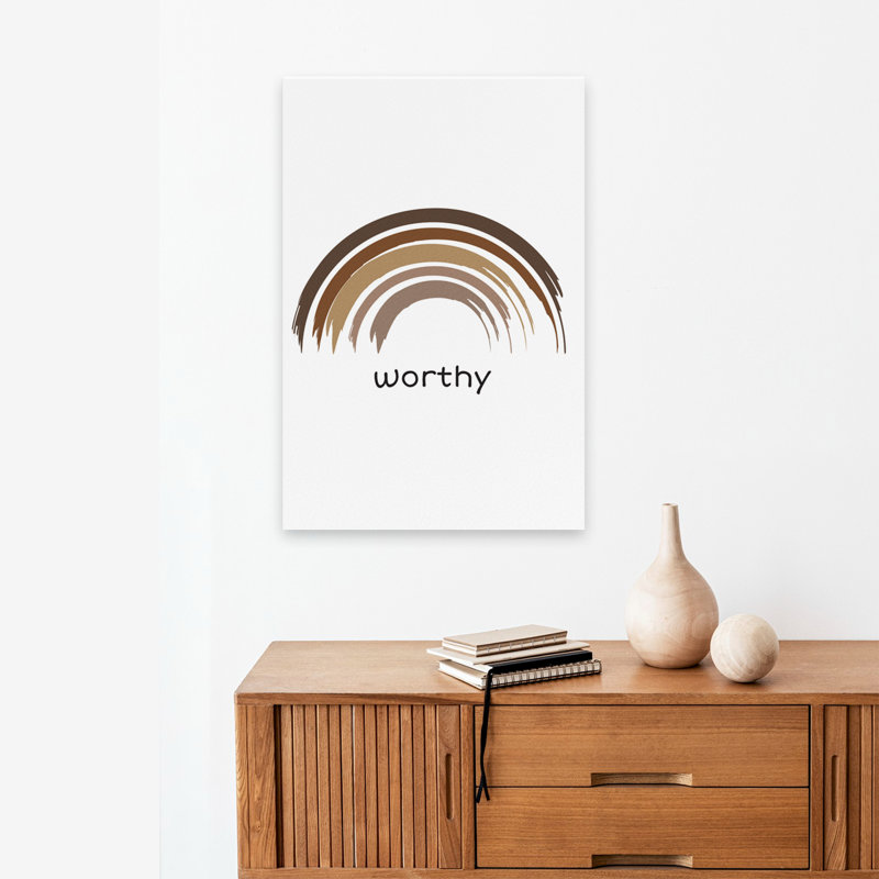 «Worthy» - Inspiration multicentrique, H 24 po x l 16 po