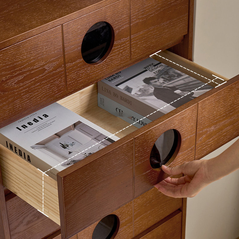 Commode d'appoint de style minimaliste français