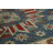 Red Geometric Kazak Oriental Area Rug