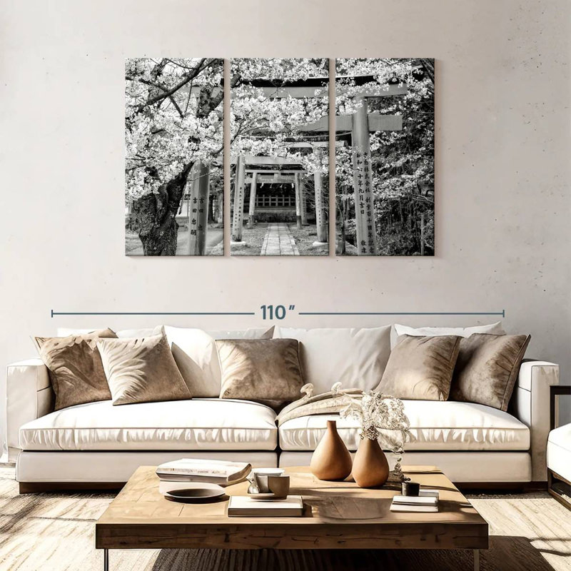 Sanctuaire Sebbie Yoshida Torii, H 48 po x l 74 po