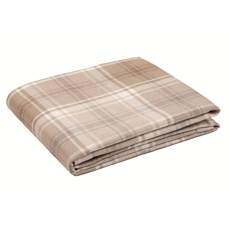 Deck Plaid Blanket, 254 x 180 cm, Natural Grey