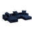 Modular Sofa Sectional With 2 Removable Ottoman-1420702772-1420702761-1420893913