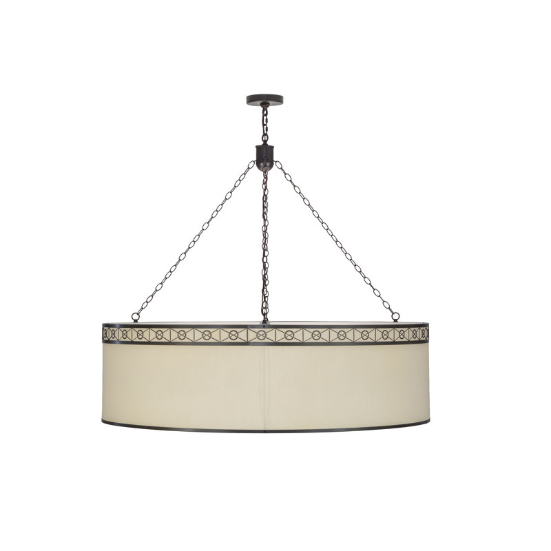 Lustre cylindrique unique à 8 lumières Gagloria