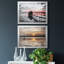 «Sunset» - 2 pièces, ensemble de reproductions sur toiles encadrées-69411193-69411194-69234047