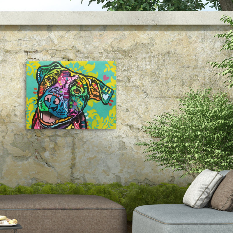 Toile extérieure Dean Russo Jolly, H 18 po x l 24 po x P 1,5 po