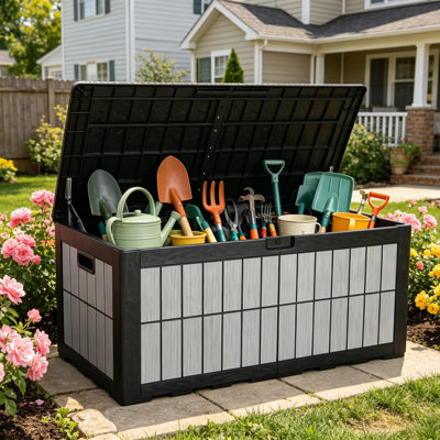 Balconera 130 Gallon Signature Resin Deck Box With Lock