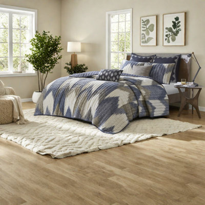 Premium Cotton Bedding Sets King Cal King, Modern Chevron For Home