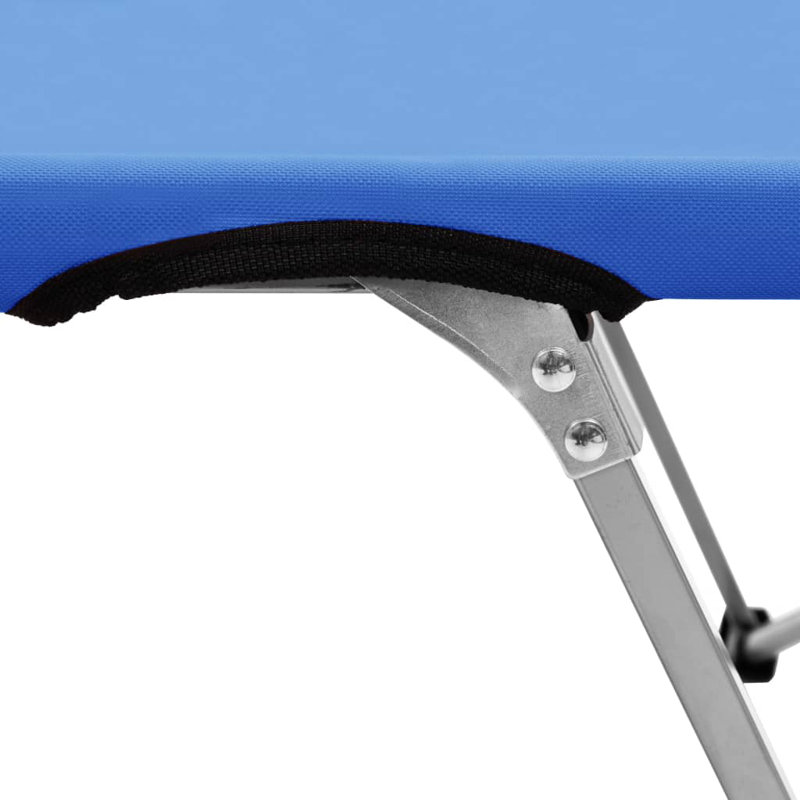 Laci Folding Camping Bed, Blue