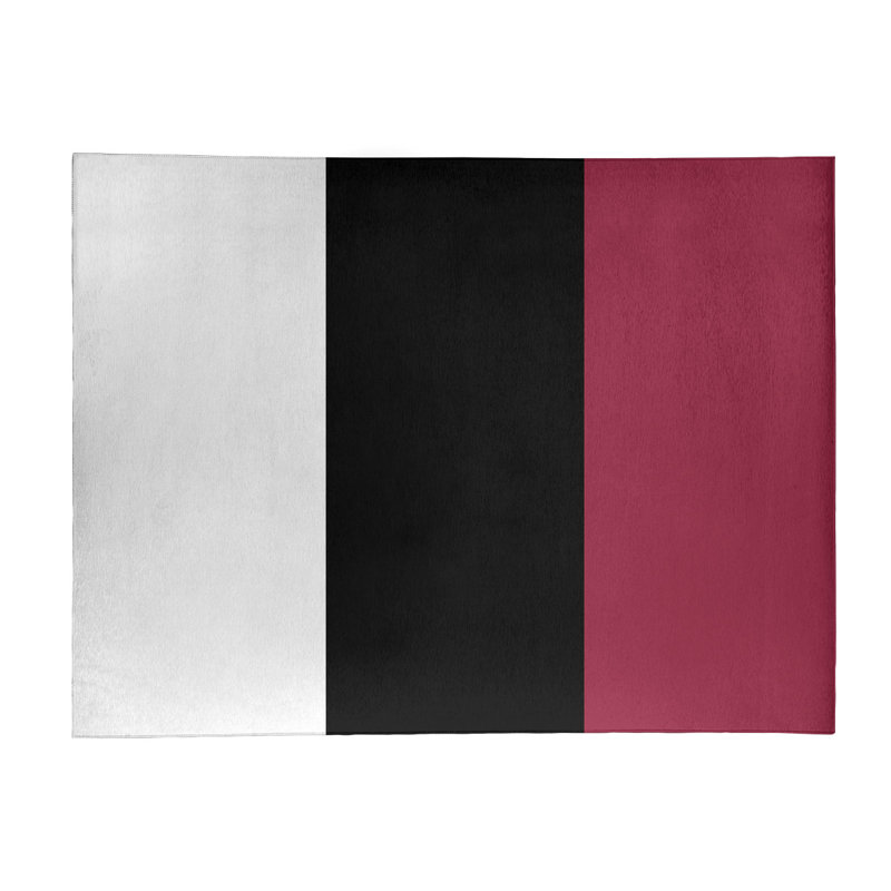 Tapis en poly à rayures de football arizona, Rectangle 9 pi x 12 pi