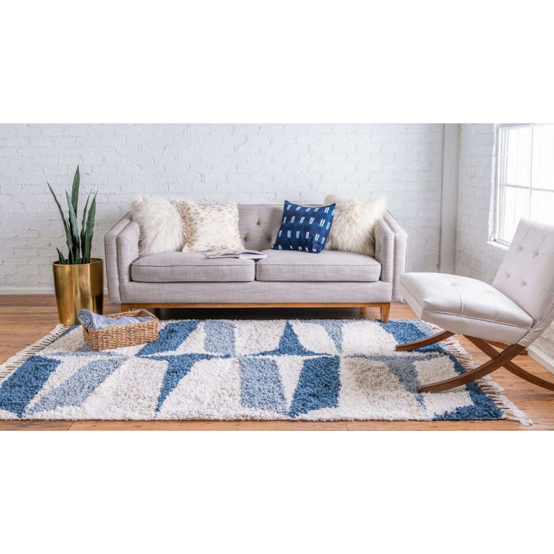 Mitzy Geometric Indoor Rug, Rectangle 8' x 10'
