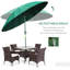 250cm Tilt Beach Parasol