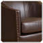 Fauteuil club en cuir reconstitué pour siège confortable-104200042