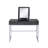 Jaiswal Contemporary 44"L Rectangular Vanity Desk with Mirror and USB-824858258