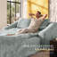 Canapé-lit d'angle modulaire 2 pièces, chenille, assise profonde, convertible, aucun assemblage requis, bleu-gris-272536191