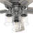 52" Hartland 5 - Blade Ceiling Fan with LED Light Kit and Handheld Remote-83665621