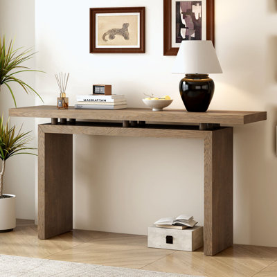 Console en bois
