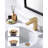 Lift Rod Bathroom Sink Drain with Overflow-98303451