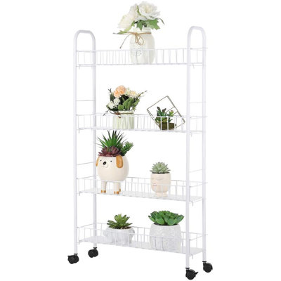 35.8'' H x 20'' W Utility Cart with Wheels
