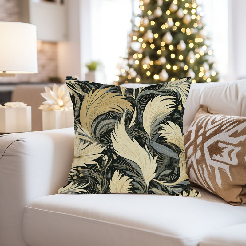Luxe Feathers II Bohemian, 20"H x 20"W