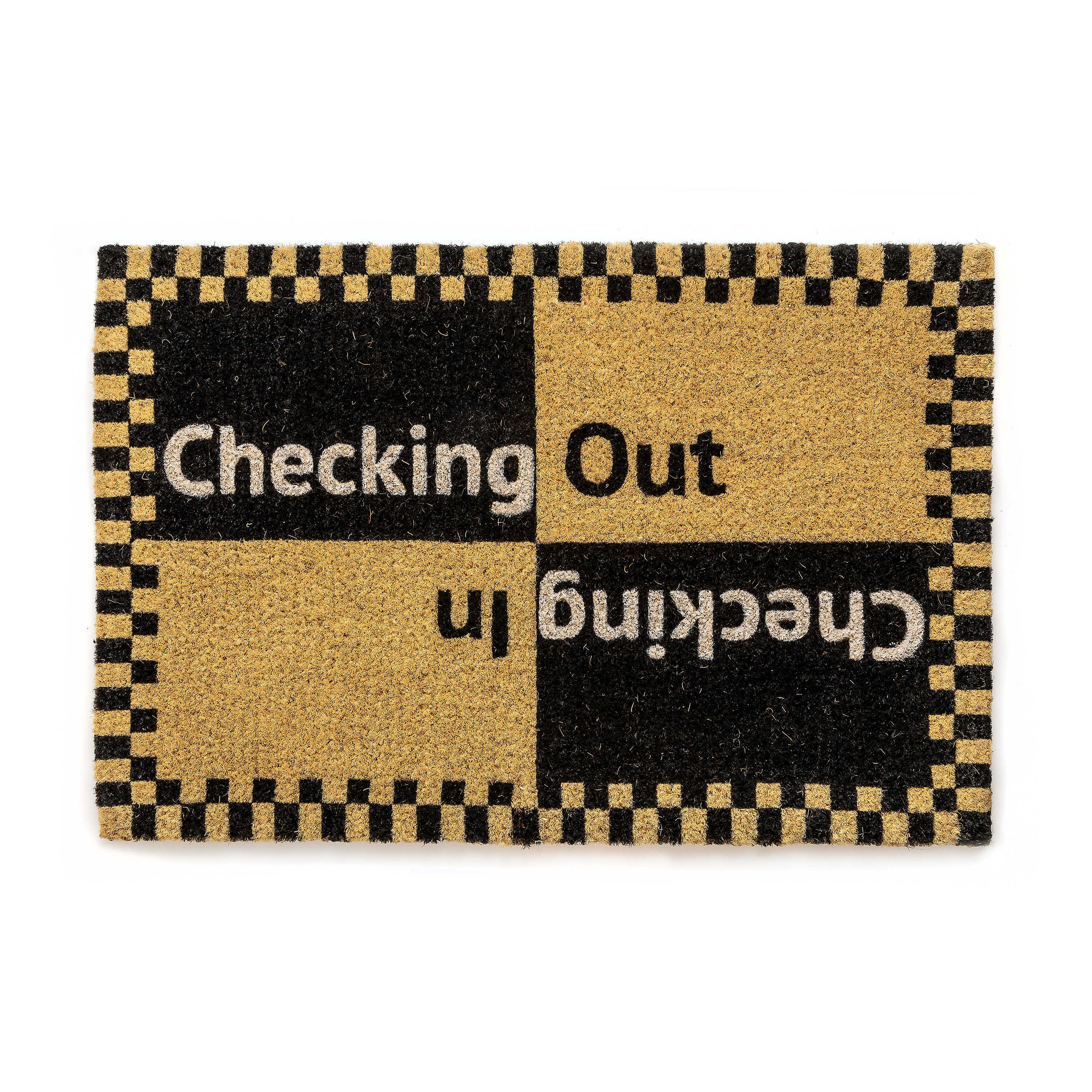 MacKenzie-Childs  Welcome Awning Stripe Entrance Mat