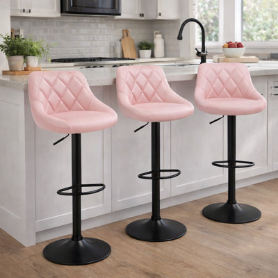 Swivel Adjustable Height Bar Stool