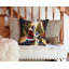 Coussin Bull Terrier and Santa Claus-101410207