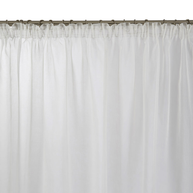 Samantha Sheer Single Curtain Panel, 200 W x 280 D cm