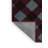 Machine Washable Checkered Red Area Rug