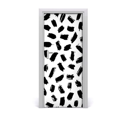 Black Spot Door Decal