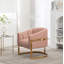 Fauteuil demi-tonneau rembourré l 30 po Romy-1115816502