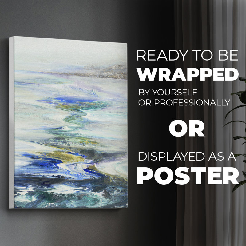 Slow Melt -Canvas Print Only - NOT FRAMED, 27" H x 18" W