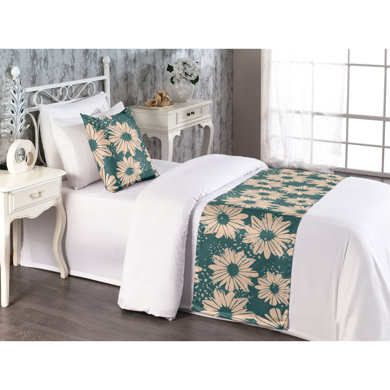 Ensemble de chemin de lit Ambesonne Daisy
