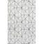 Tapis géométrique ivoire / gris Nuangola-517226182