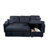 Clowser Upholstered L-Shaped Sectional Right Hand Facing-1351512038