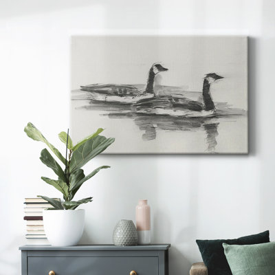 Geese Study I-Gallery Wrapped Canvas