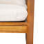 Ensemble de conversation pour l'extérieur en bois d'acacia 7 personnes Nordia avec coussins hydrofuges-130810942
