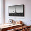 «Overcast Eiffel Tower Wall Art»-40701884