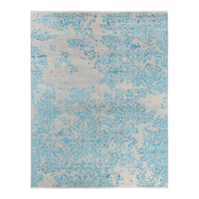 Overdyed One-of-a-Kind 7' 10" X 10' 1" Hand Knotted Area Rug