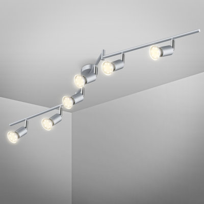 LED-Deckenleuchte 6-flammig Ava-Rae, 120 cm