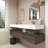 Alysa 71" Wall-Mounted Double Bathroom Vanity Set-71095531