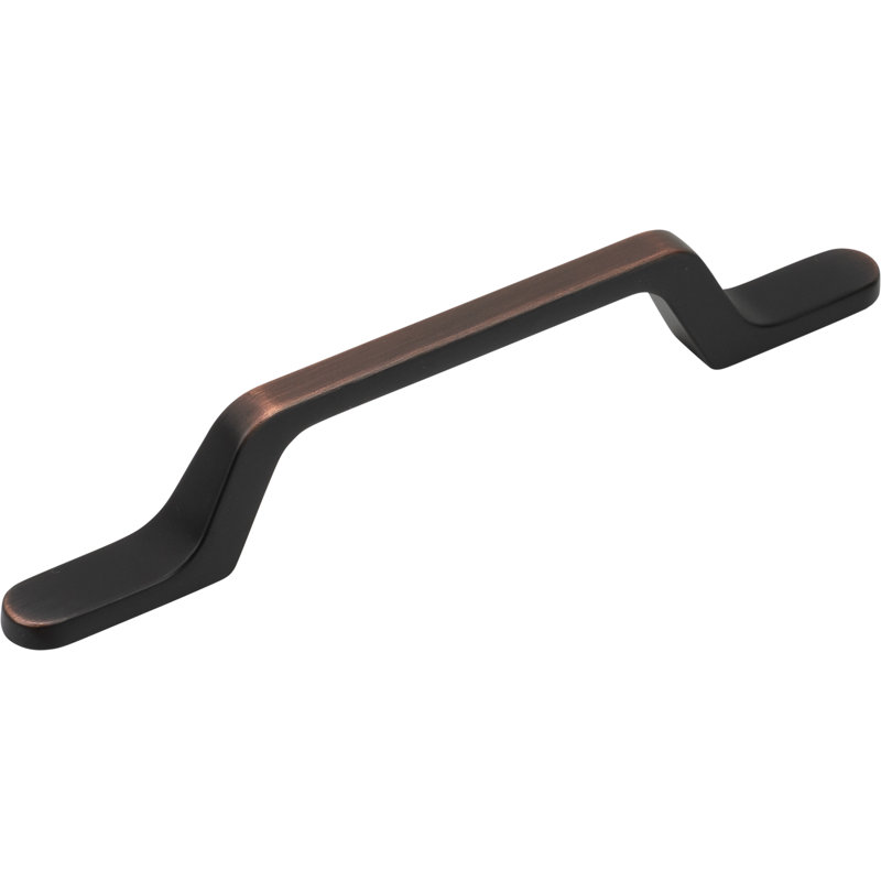 Rounded 3 3/4" Center Arch Pull Multipack, Brushed Oil Rubbed Bronze