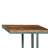 Solid Wood Top End Table