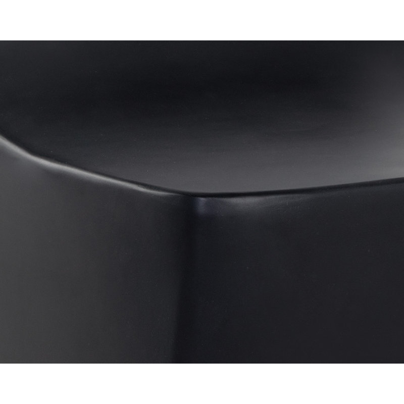 LEDGER Outdoor Dining Side Chair, Black