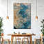 Mandala boho rétro sur toile-334408548
