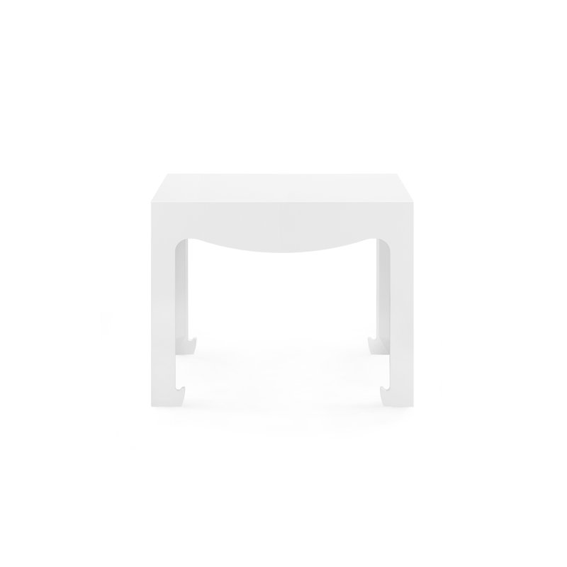 Jacqui Tea Table, Chiffon White