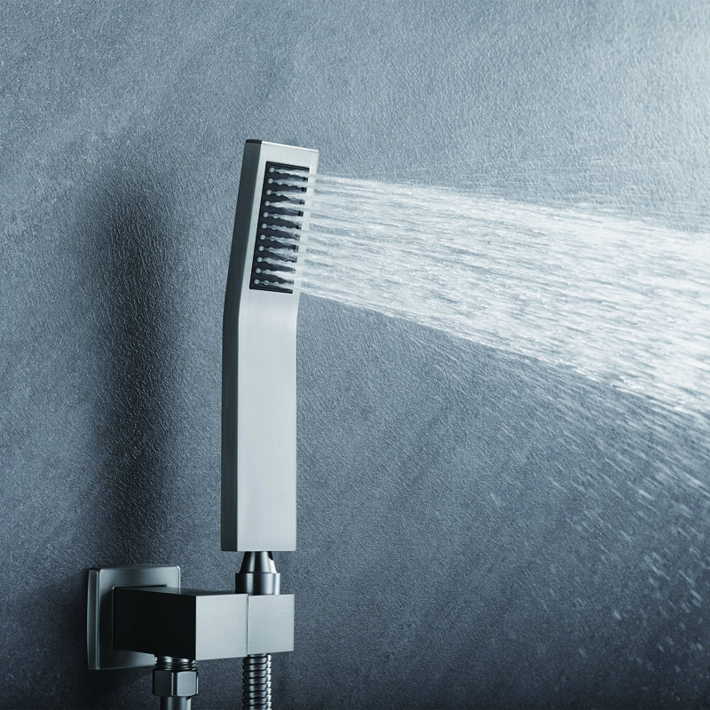 Système de douche complet, Nickel brossé