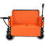 Chariot pliant 3 en 1 avec banquette et plateau de table rabattable à l'arrière - capacité de 500 lb, pneus de plage 9 po x 4 po pour le camping-123018685